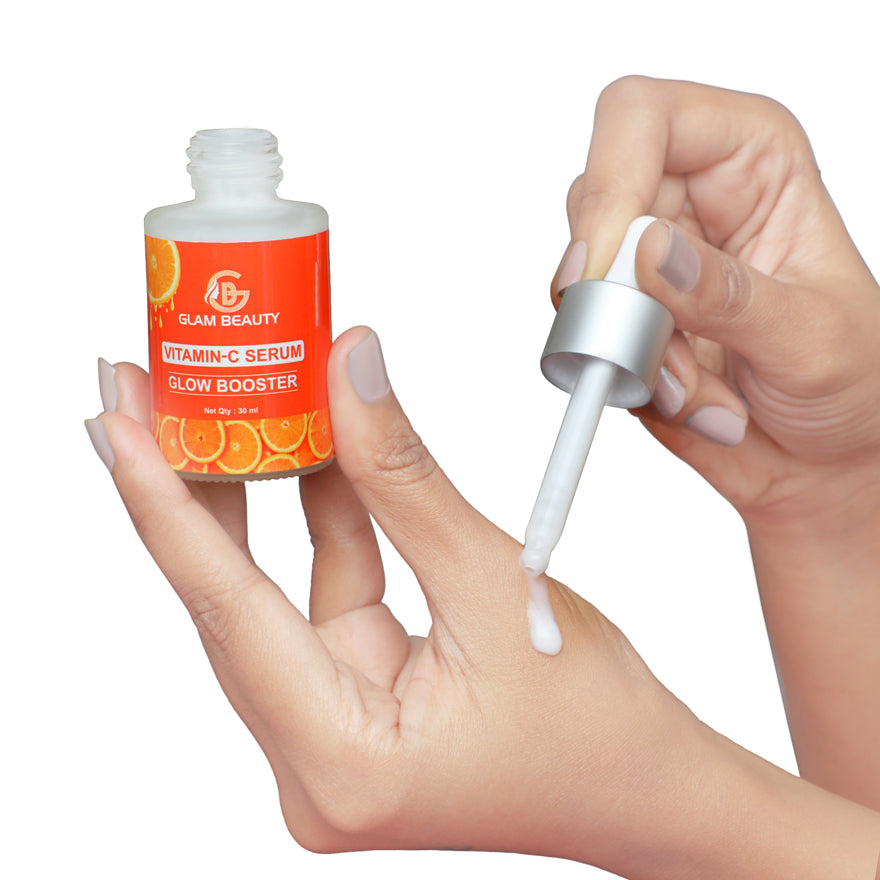 VITAMIN C SERUM GLOW BOOSTER | Boosts collagen for firmer, smoother skin