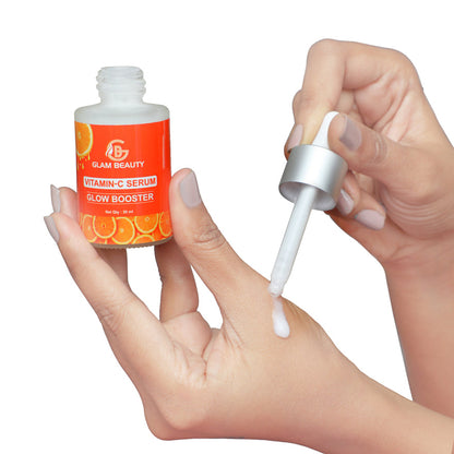 VITAMIN C SERUM GLOW BOOSTER | Boosts collagen for firmer, smoother skin