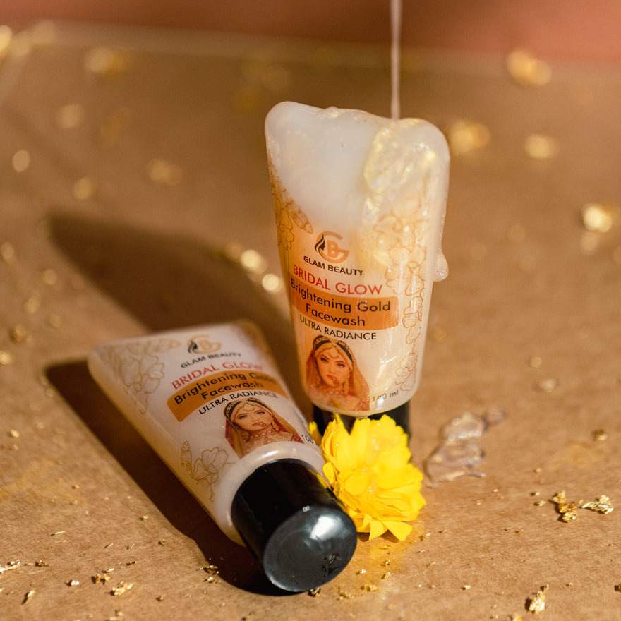 Buy 1 Get 1 Free BRIDAL GLOW Brightening Gold Facewash | Instant glow.
