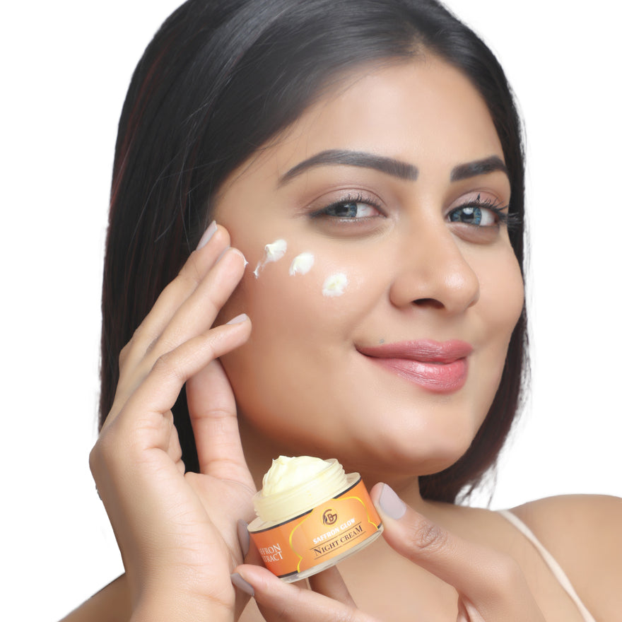 SAFFRON GLOW NIGHT CREAM