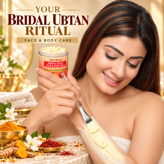Buy 1-Get 1 BRIDAL UBTAN FACE & BODY PACK  | Brightening, Tan Removal & Skin Polishing.