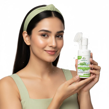 NEEM AND TEA TREE FACE WASH | Anti-Acne Cleanser | For Oily Skin