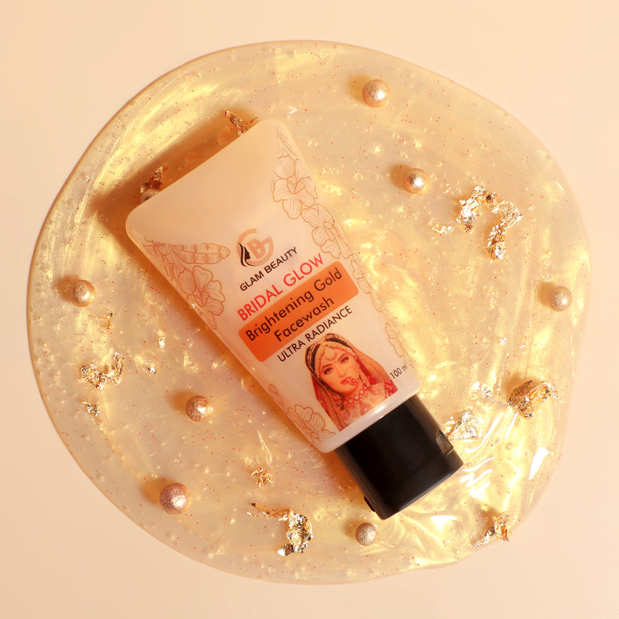 Buy 1 Get 1 Free BRIDAL GLOW Brightening Gold Facewash | Instant glow.