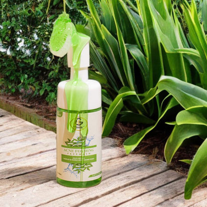 NEEM AND TEA TREE FACE WASH | Anti-Acne Cleanser | For Oily Skin