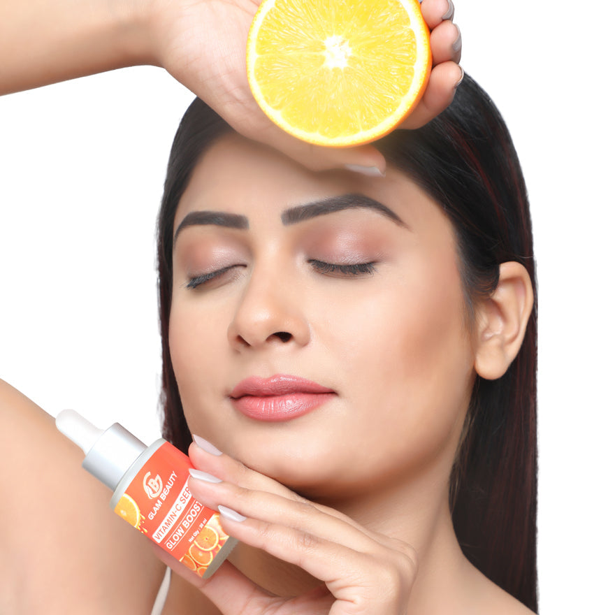 VITAMIN C SERUM GLOW BOOSTER | Boosts collagen for firmer, smoother skin