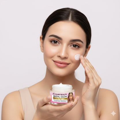 BRIDAL GLOWING NIGHT CREAM | 7 days results | Dullness Dark Spots Pigmentation correction | Ultimate Fairness & Glowing Skin | Brightening Skin