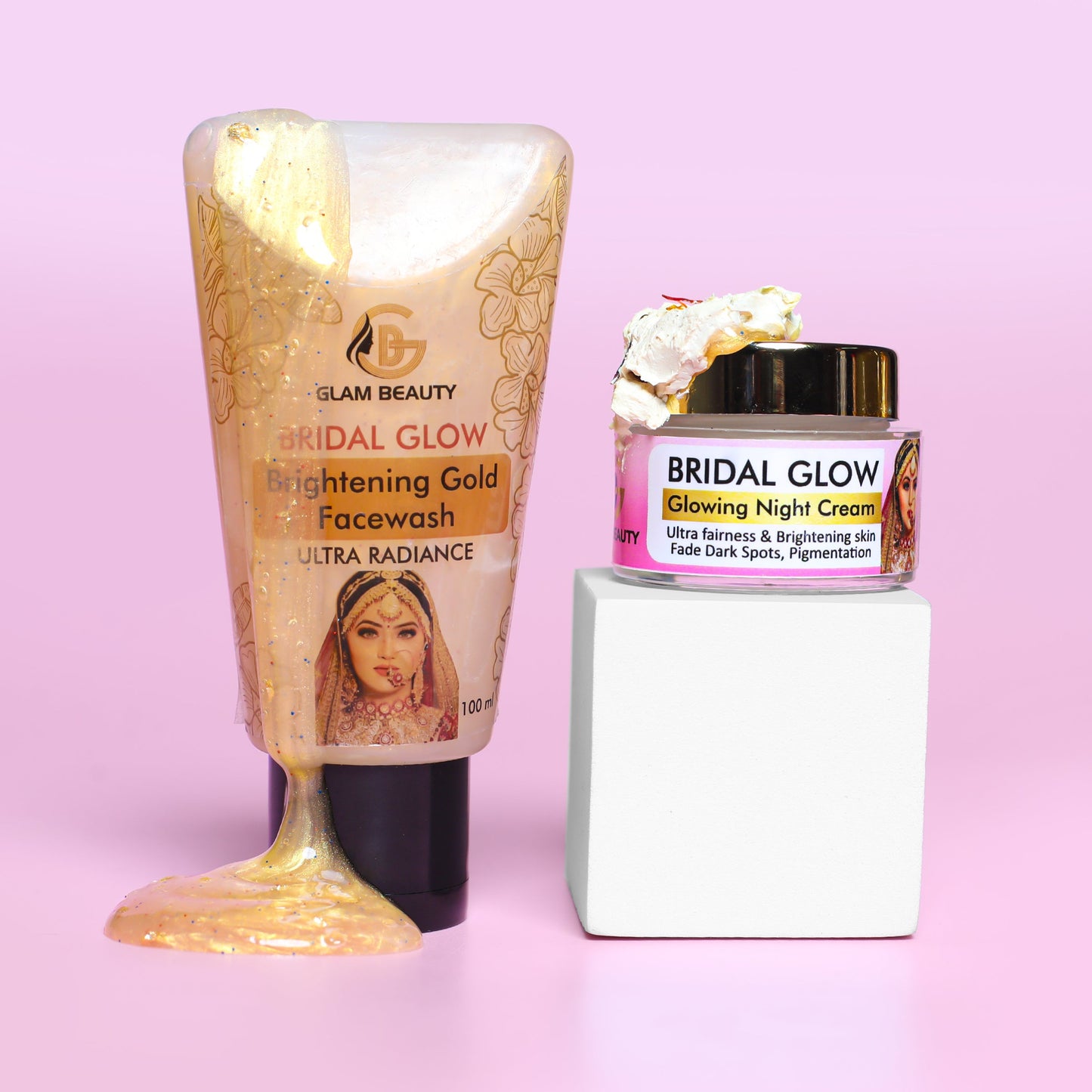 Bridal Facewash + Bridal Night Cream | Radiance Skincare | 5 days challange.