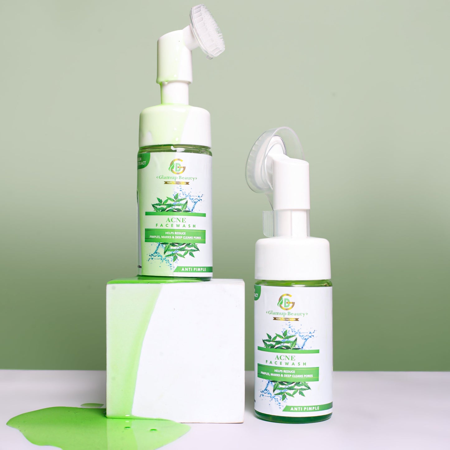 NEEM AND TEA TREE FACE WASH | Anti-Acne Cleanser | For Oily Skin