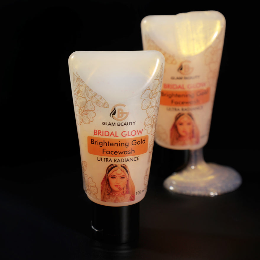 Buy 1 Get 1 Free BRIDAL GLOW Brightening Gold Facewash | Instant glow.