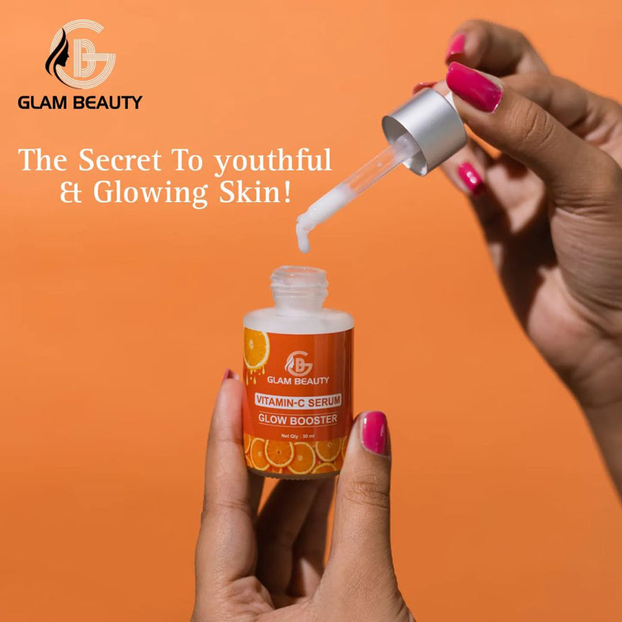VITAMIN C SERUM GLOW BOOSTER | Boosts collagen for firmer, smoother skin