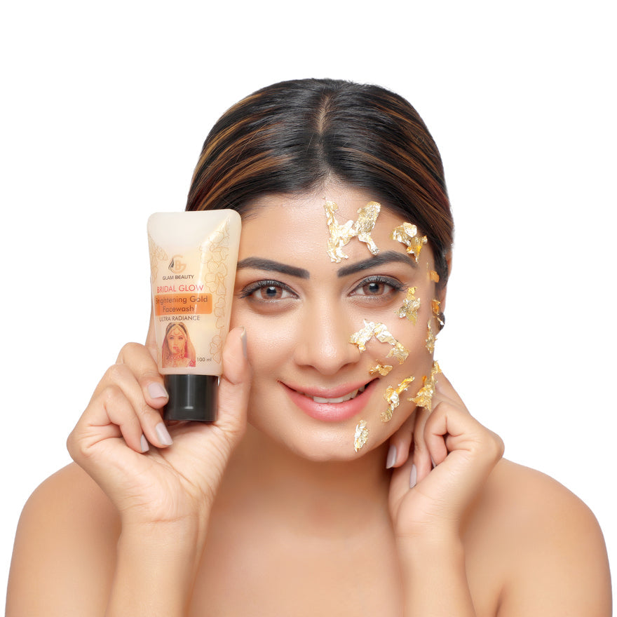 Buy 1 Get 1 Free BRIDAL GLOW Brightening Gold Facewash | Instant glow.