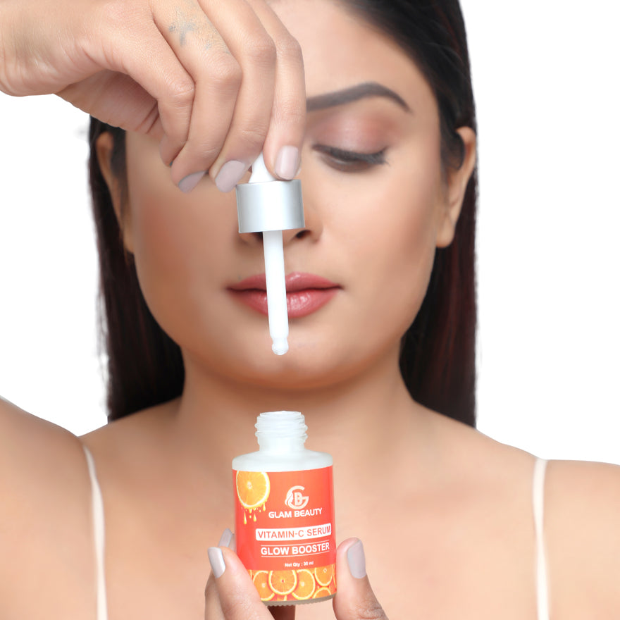 VITAMIN C SERUM GLOW BOOSTER | Boosts collagen for firmer, smoother skin