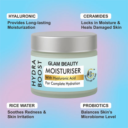 HYDRA BOOST MOISTURIZER | Triple-action formula | Intense, long-lasting hydration