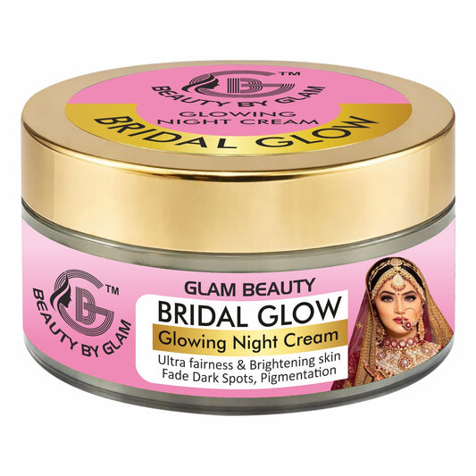 50 gms- BRIDAL GLOWING NIGHT CREAM | 7 days results | Ultimate Fairness & Glowing Skin (Copy)