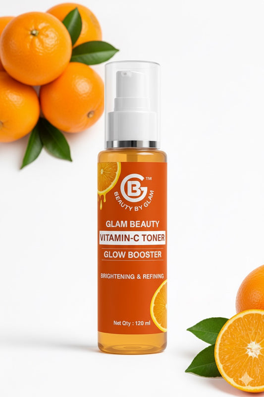 VITAMIN C TONER | Brightens and refreshes your complexion | Evens skin tone and reduces dark spots | Hydrating Facial Toner for Glowing Skin | Suitable for all skin types
