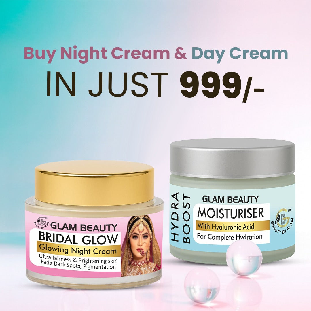 Night cream + Day Cream | Radiant Bridal Glow & Deep Hydration