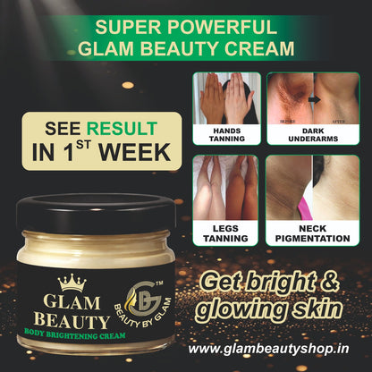 BODY WHITENING CREAM | Reduces dark spots, tanning, scars, dull skin