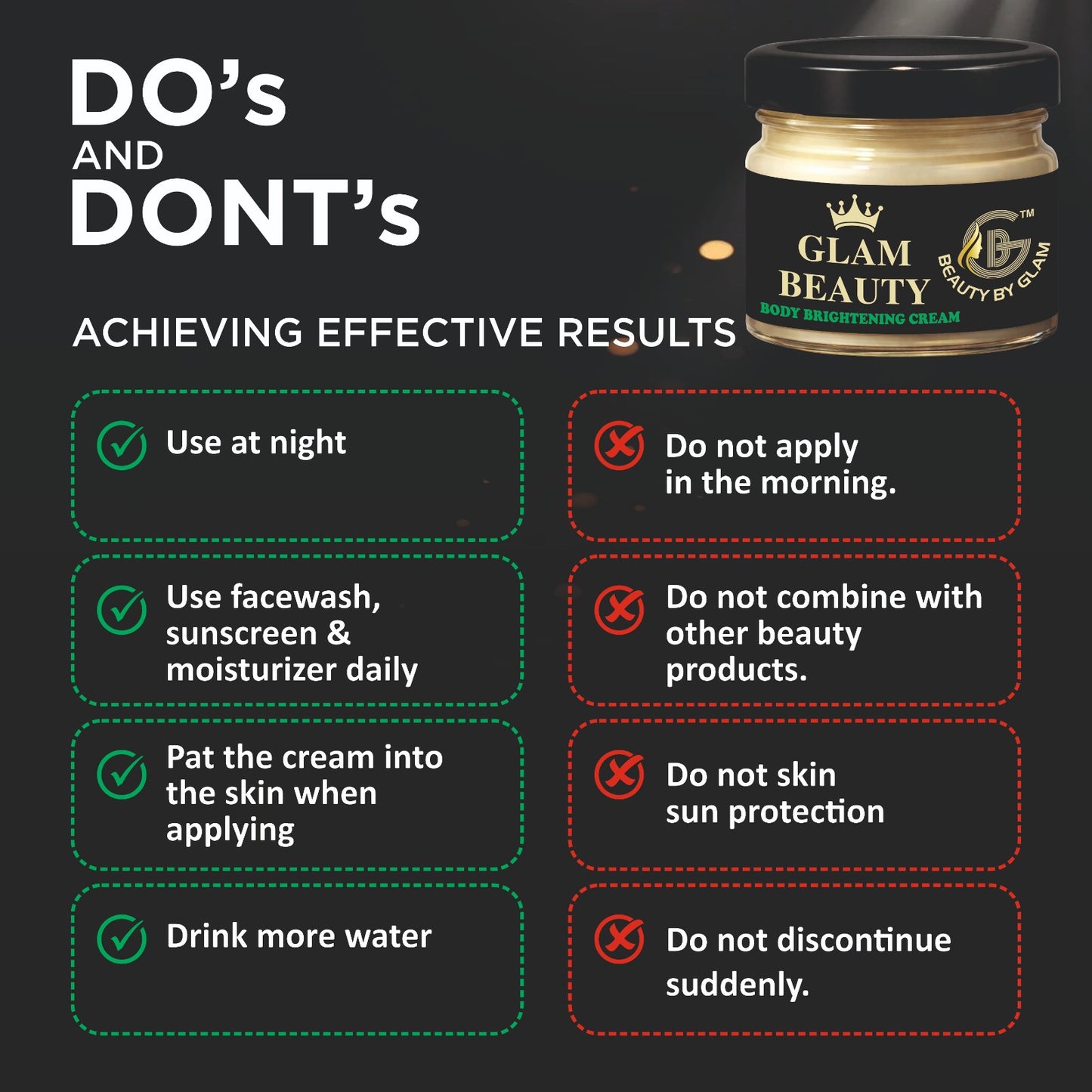 BODY WHITENING CREAM | Reduces dark spots, tanning, scars, dull skin