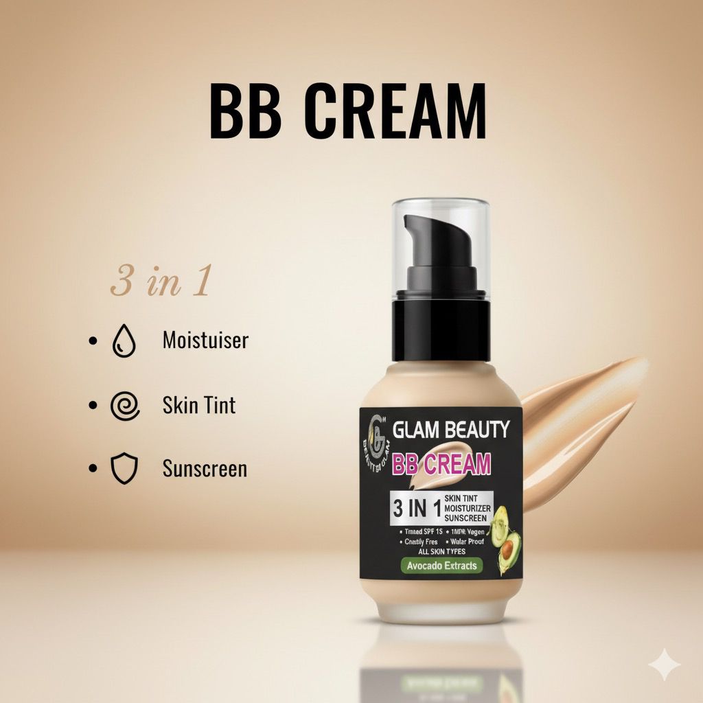 (Buy 1 - Get 1) BB CREAM 3 IN 1 (Skin Tint I Moisturiser I Sunscreen )